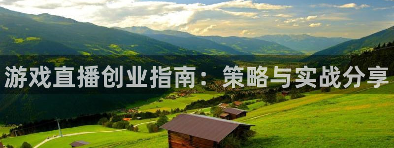 赢咖娱乐平台注册：游戏直播创业指南：策略与实战分享